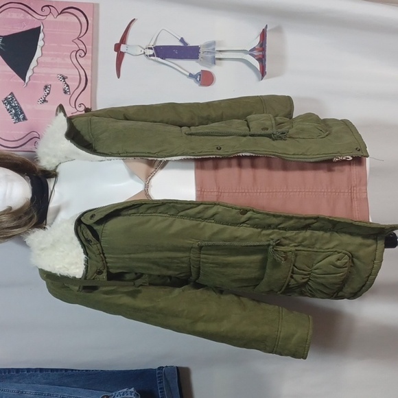 Z&I ladies coat size m in a beautiful fall green super soft super warm ♥️ 😍 ❤️ - Picture 1 of 9